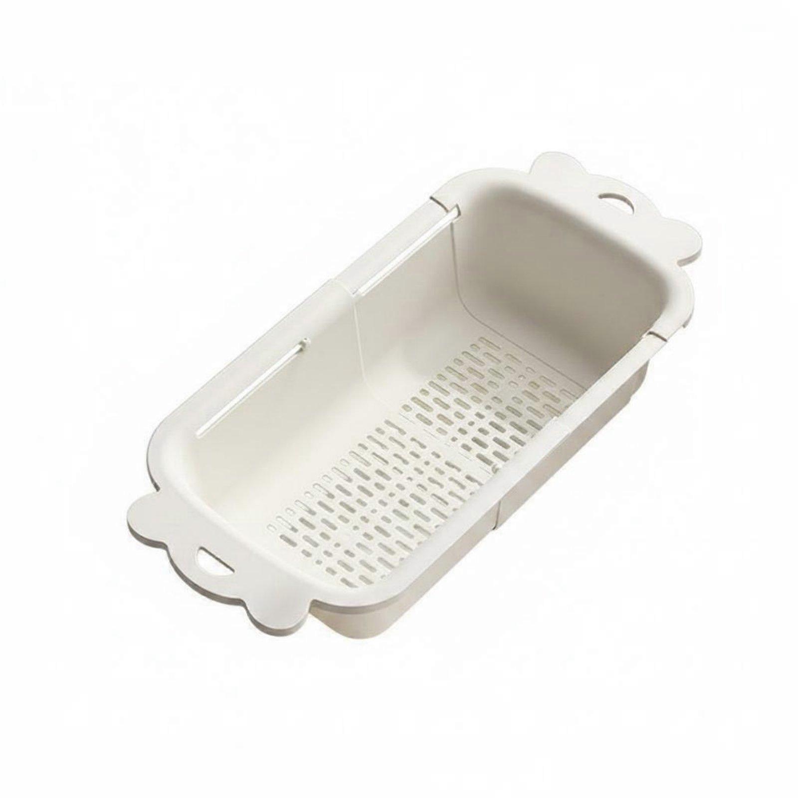 Retractable Kitchen Sink Strainer Multi-Functional Extendable Sink Colander Food