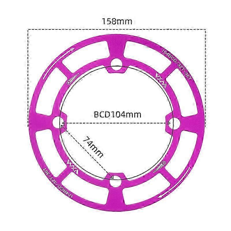104BCD Lightweight Chainring Guard