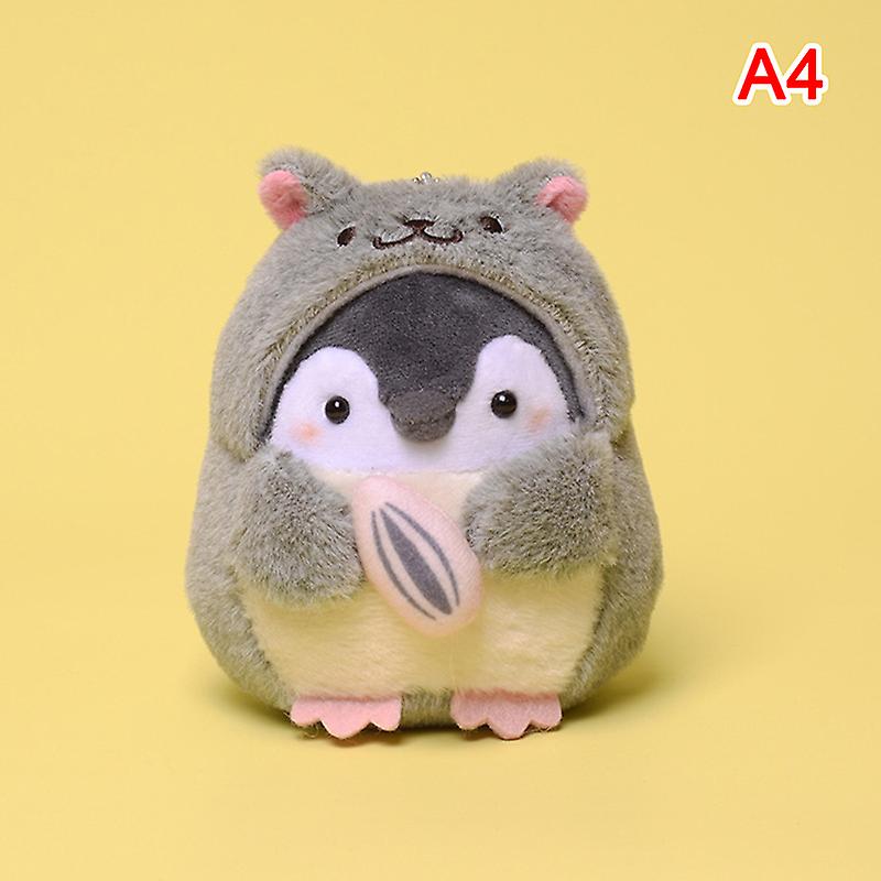 Cute Penguin Plush Doll New Cartoon Animal Plush Toys Kawaii Hamster Key Chain