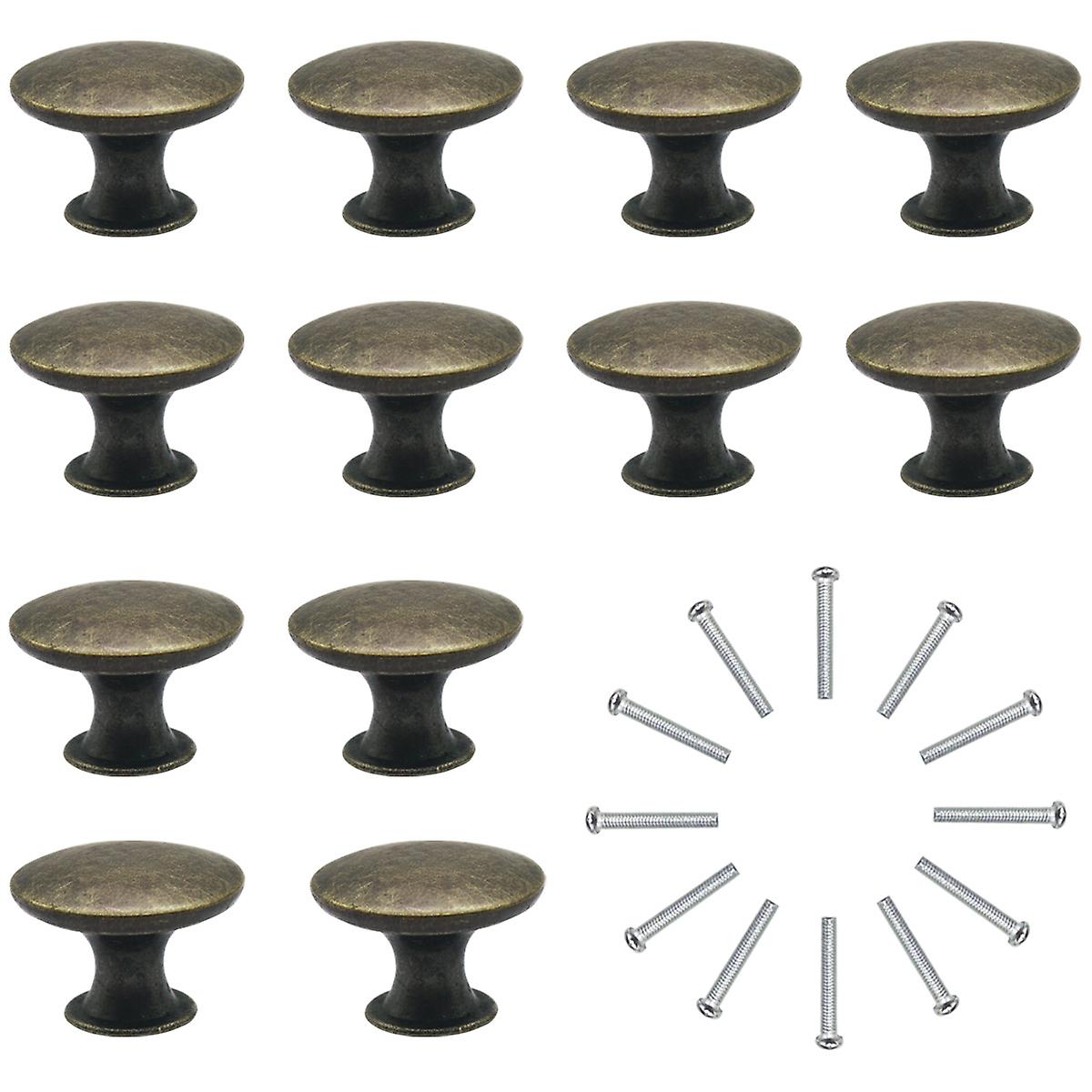 12pcs Kitchen Cabinet Cupboard Drawer Door Knobs