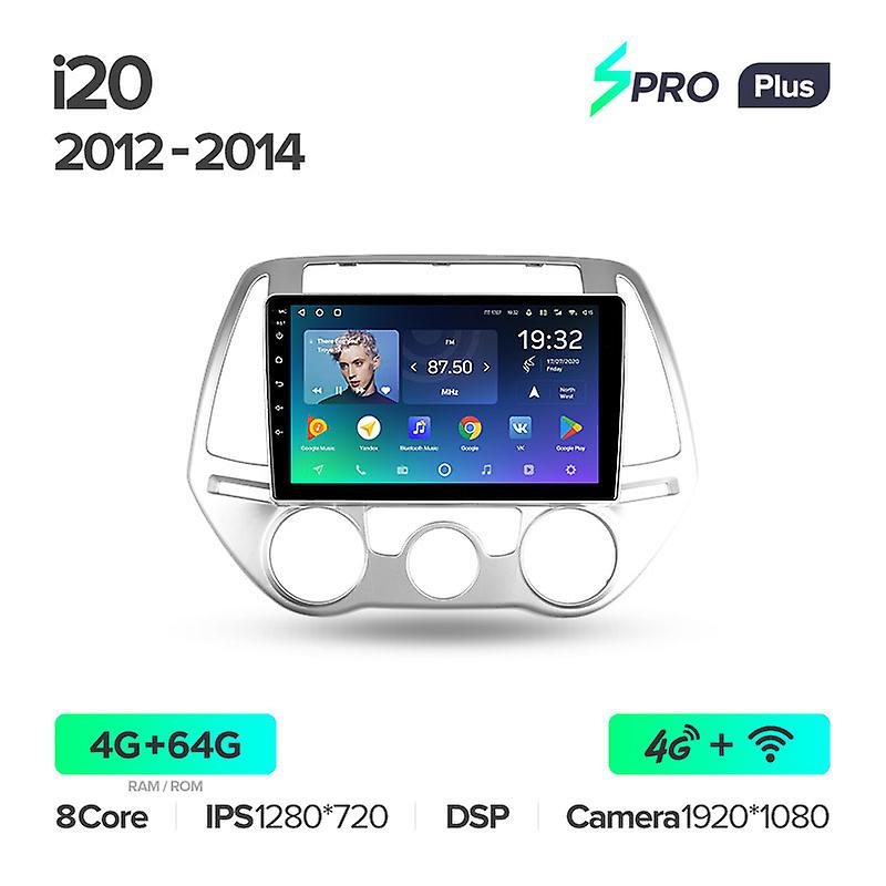 For Hyundai I20 Pb 2012 2013 2014 Car Radio Multimedia Video Player Navigation Gps Android 10 No 2din 2 Din Dvd
