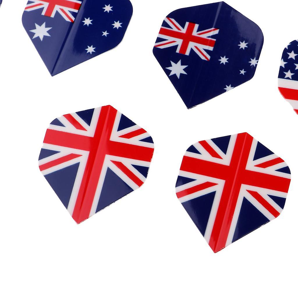 Assortment Dart Flag Flights Standard Dart Flight Replacement 27 Flags