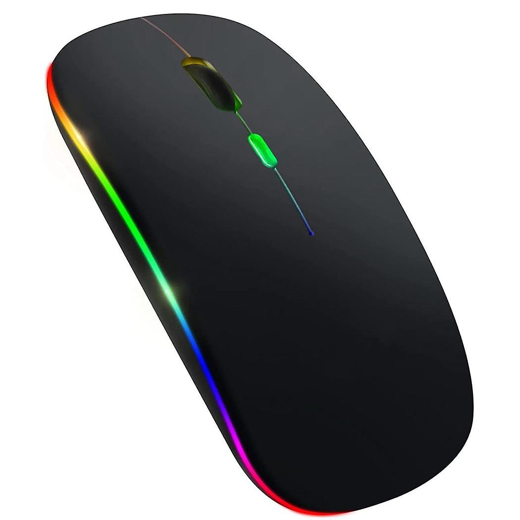 Wireless Mouse Bluetooth 5.1 Rechargeable Led Silent Mouse Usb Optical Ergonomic Gaming 2.4g Wirele