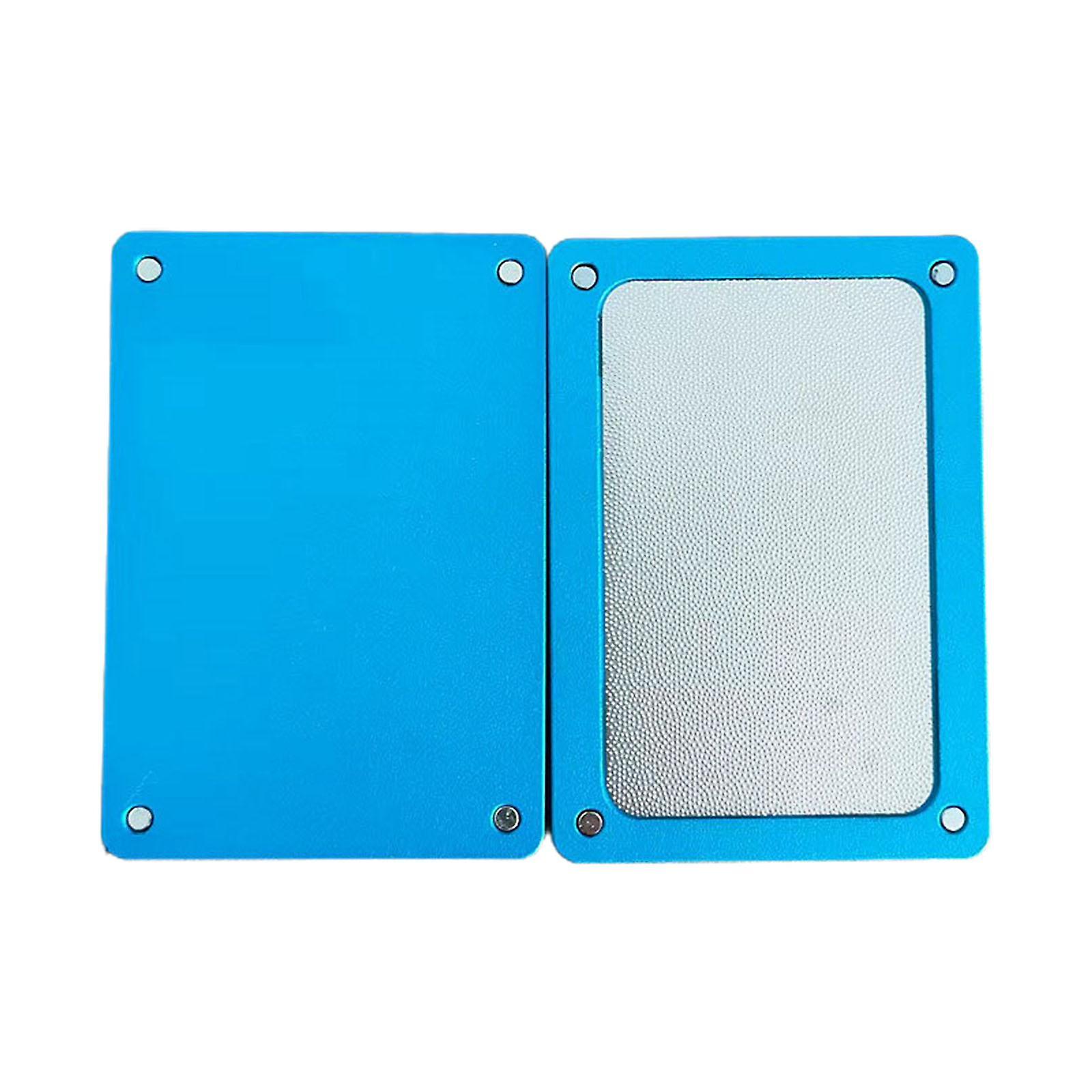 Snooker Pool Tip Shaper Burnisher File Repair Tool Accessories Blue