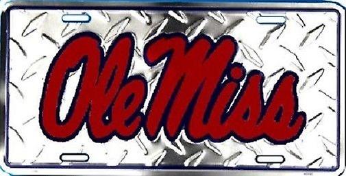 Ole Miss Rebels NCAA "Diamond" Plaka