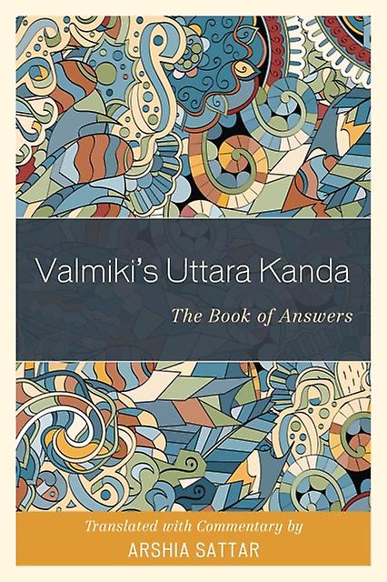 Valmikis Uttara Kanda Paperback Book