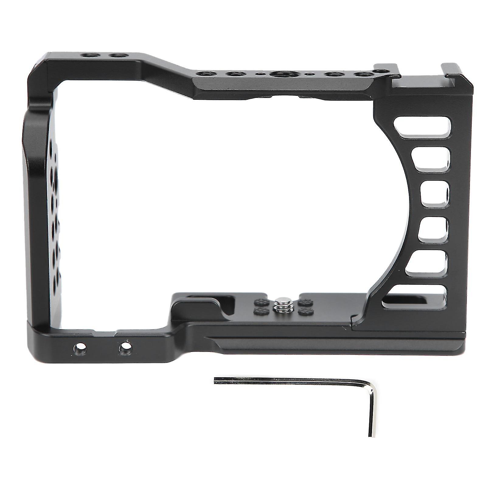 Aluminum Alloy Camera Video Cage Shooting Extension Shooting Bracket For Sony A7c Camera