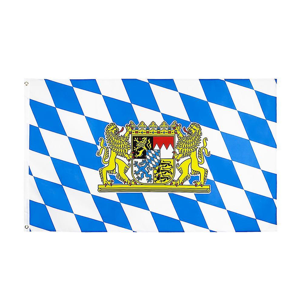90x150cm Germania Stema statului Bavaria Flag