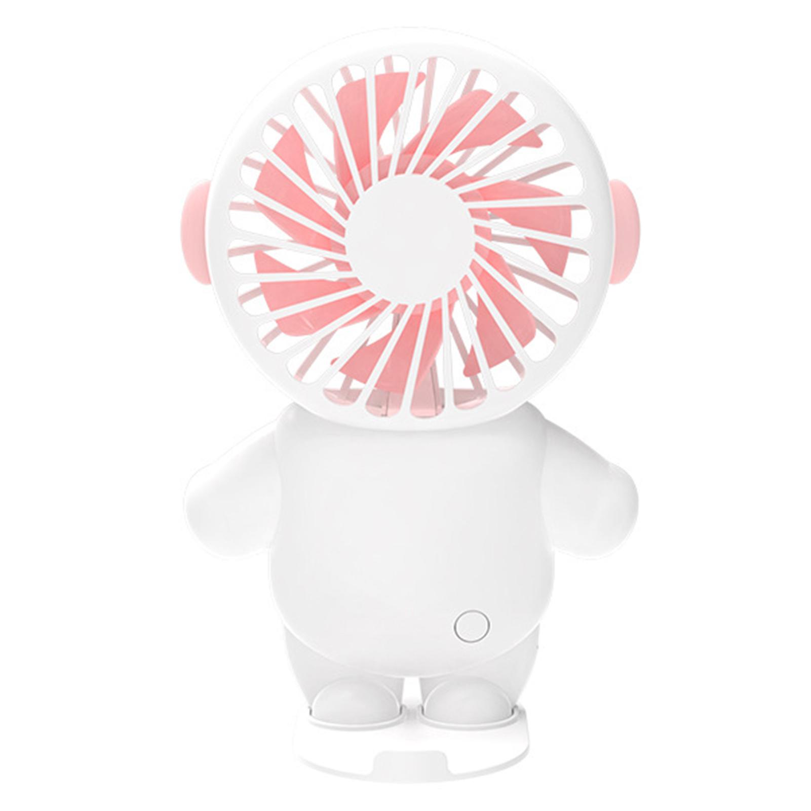 Personal Desktop Table Fan Strong Winds Quiet Cute Small Personal Fan For Office Car Indoor Outdoor