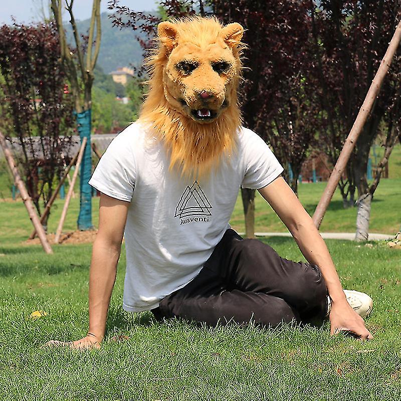 Animal Mask Halloween Animal Head Mask Latex Creepy Animal Costume