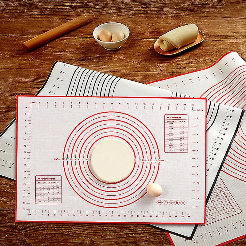 Rolling Sheet Silicone Baking Mat Pad Non-Stick Bakeware Flour Pastry Carpet