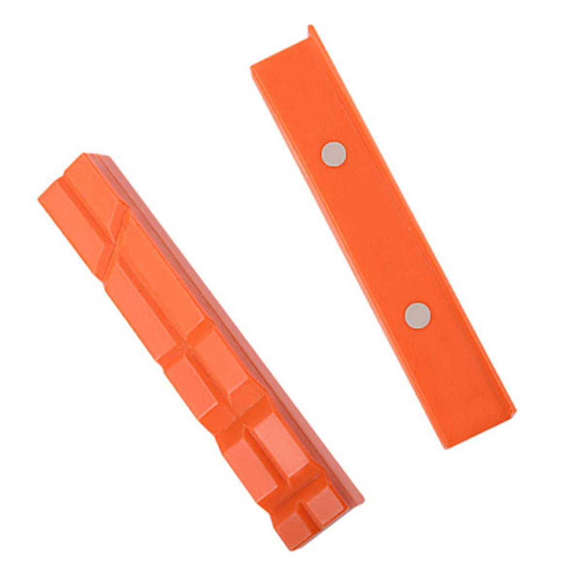 6 Inch Vise Jaw Pad Magnetic Cover Multi- Protector for Metal Bench Vise Machine Tool V-Shaped Styl