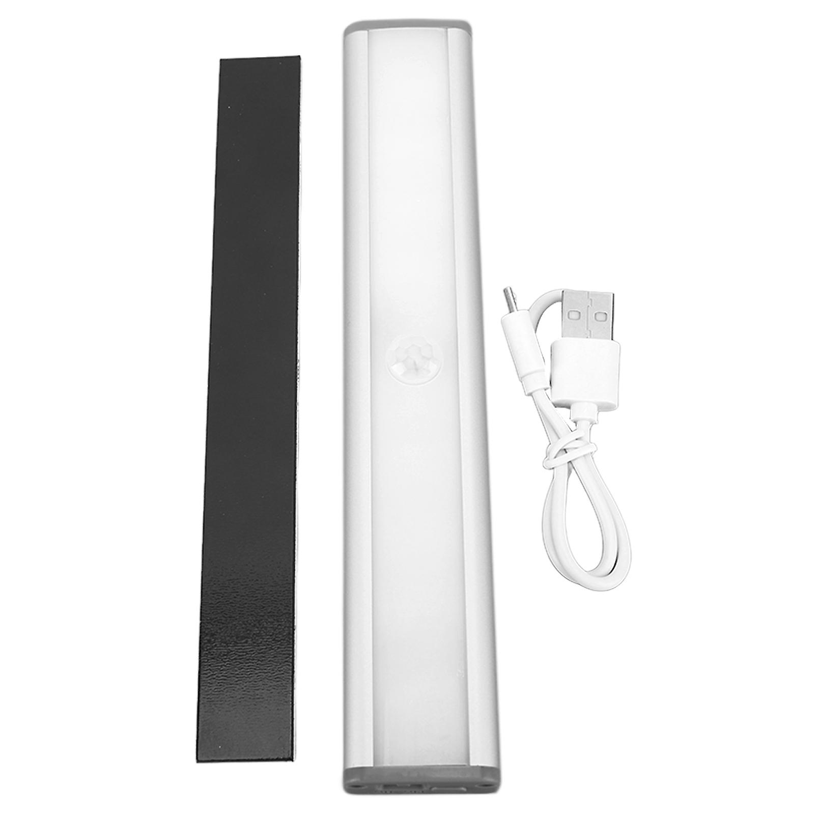 Rankomu Motion Induction Light Motion Sensor Light, 2 Modes Brightness Adjustable, Magnetic USB Charging LED Motion Sensor Cabinet Light, Cold White
