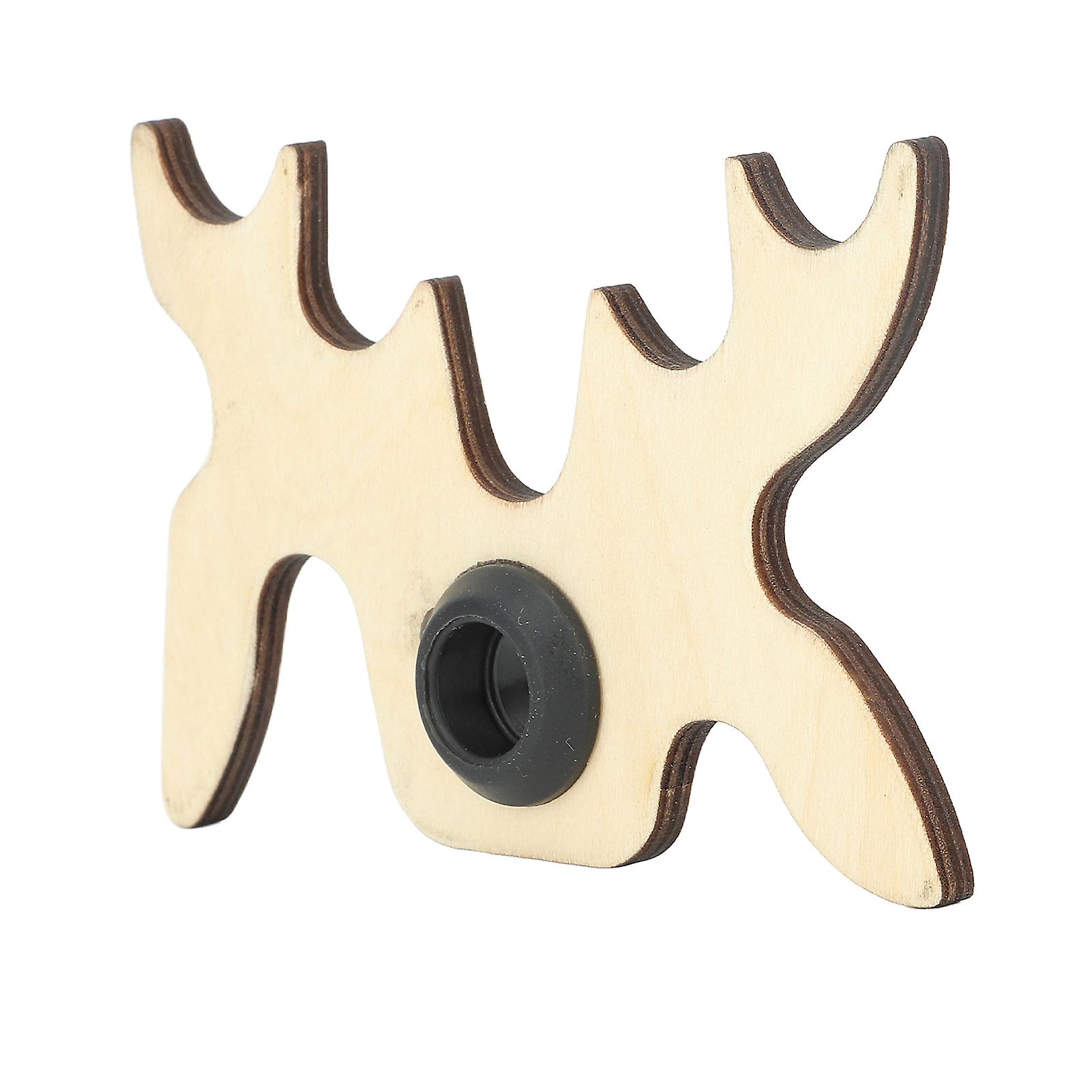 Billiard Cue Stick Bridge Portable Wood Slip On Moosehead Billiard Cue Bridge Head for Pool Table Pool Game 