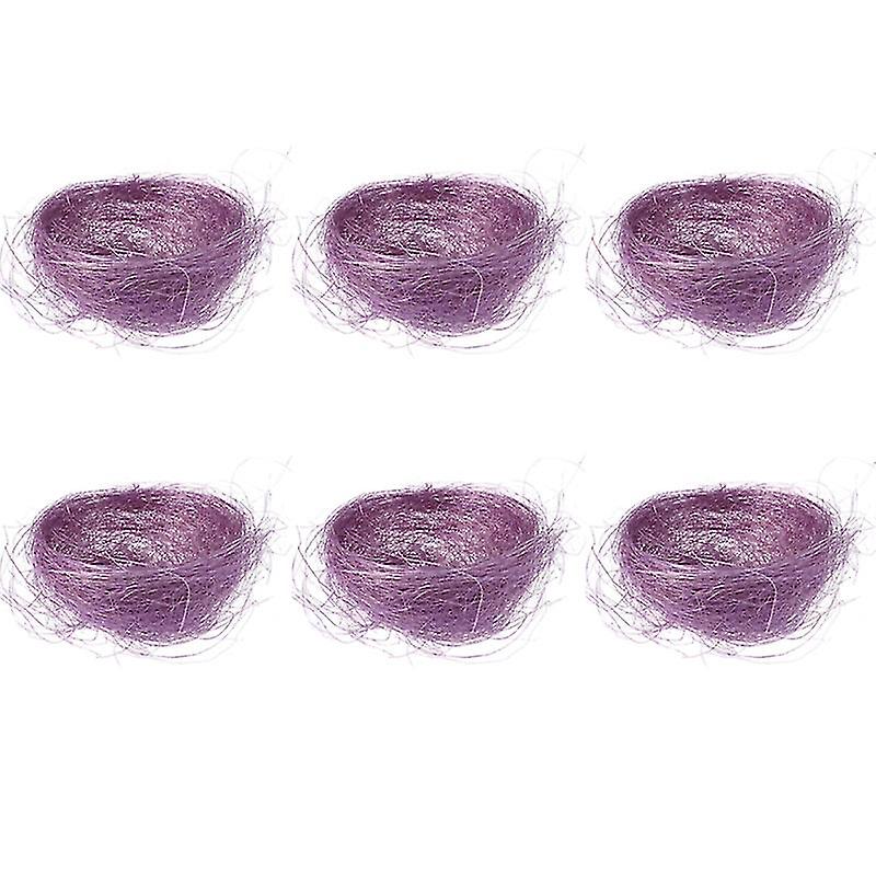 6pcs Artificial Chicken Nest