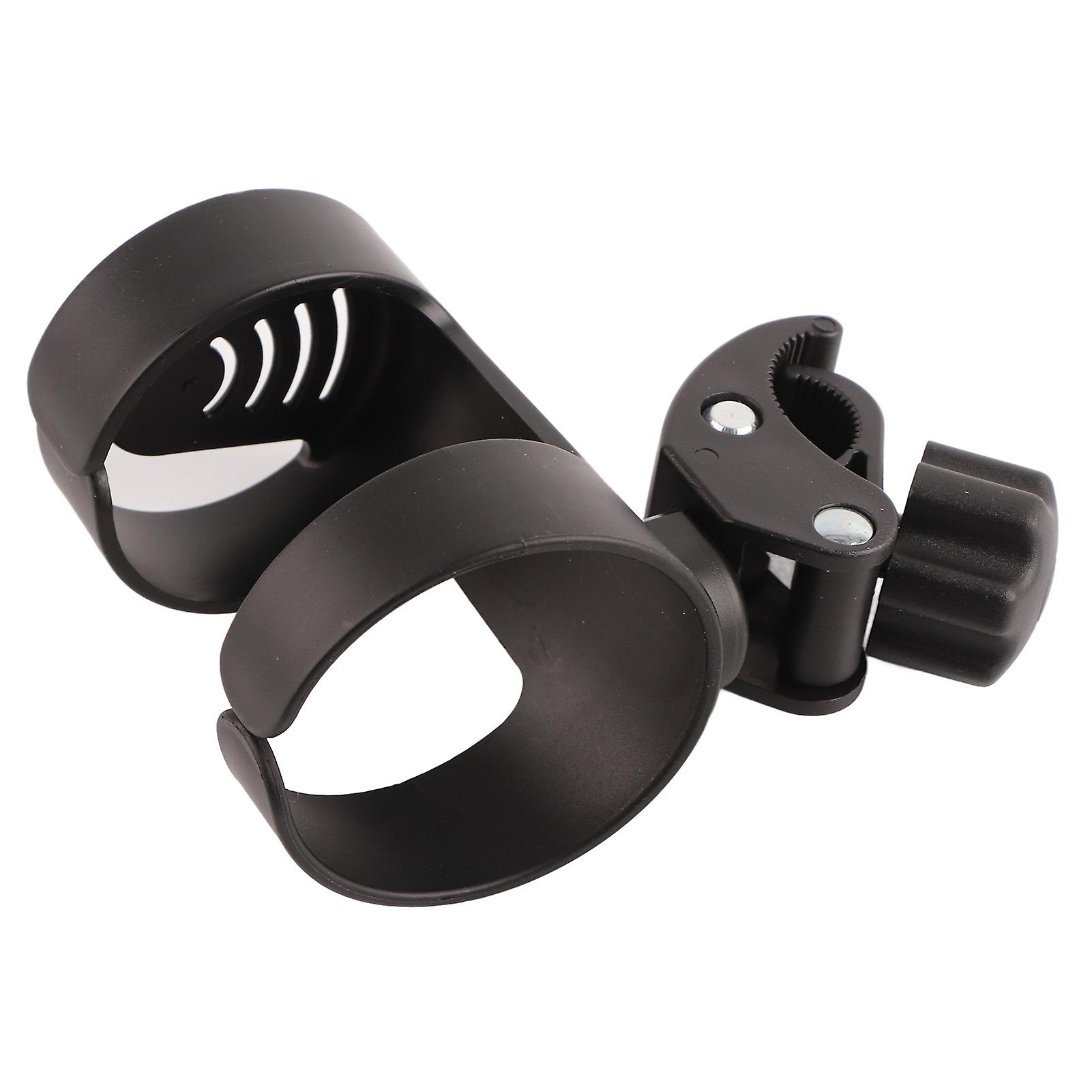 Universal Stroller Cup Holder with Adjustable Clip for Wheelchairs, Bikes, Walkers, Scooters, Durable PP Material, Easy Installation