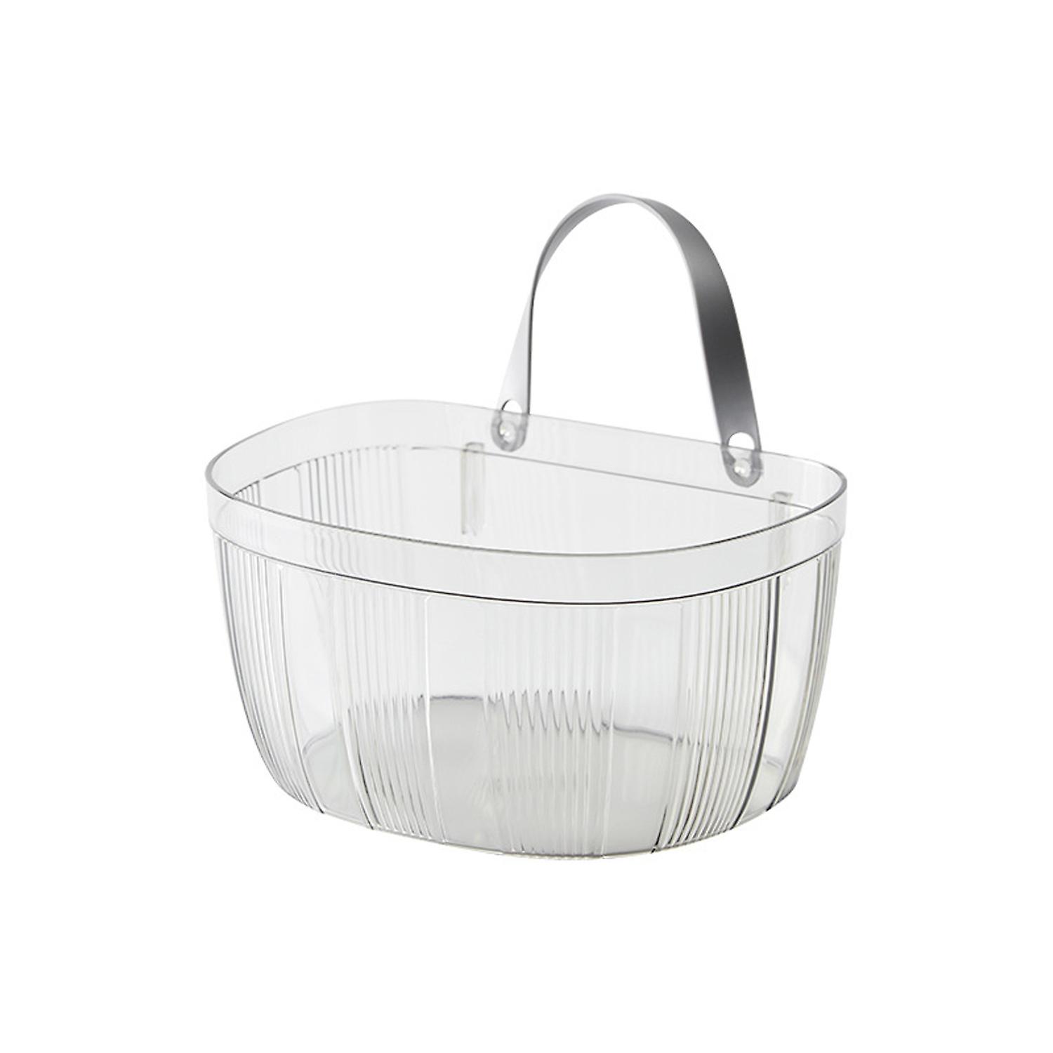 1 Set Storage Basket Large Capacity Strong Load-bearing with Handle Onion Ginger Garlic Storage