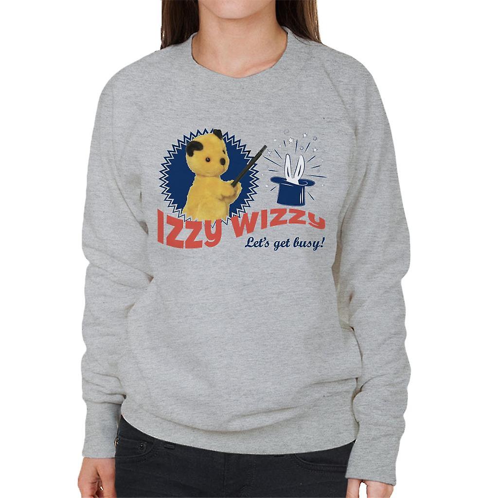 Sooty Retro Izzy Wizzy Let's Get Busy Women's Sweatshirt