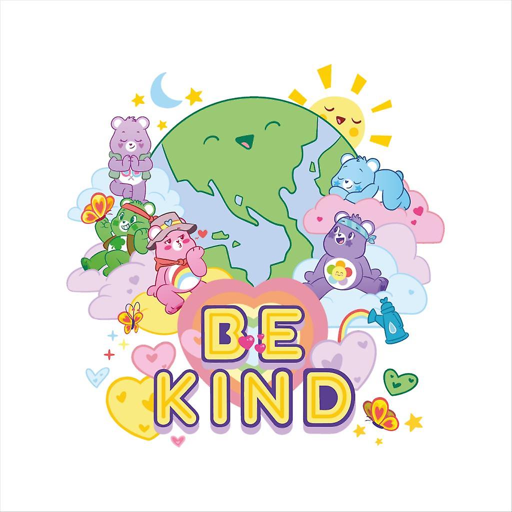 Care Bears Unlock The Magic Be Kind On Earth Kid's Hooded Sweatshirt