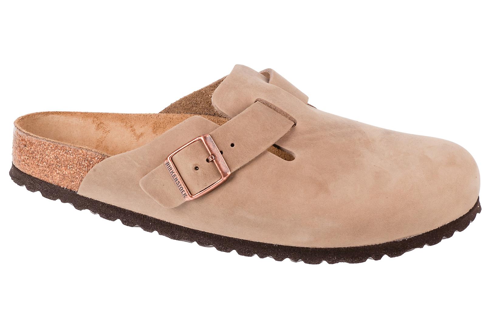 Slippers Birkenstock Boston Geolied Leer