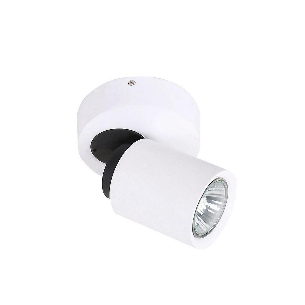 Modern Spotlights White 1 Light  with White Shade, GU10