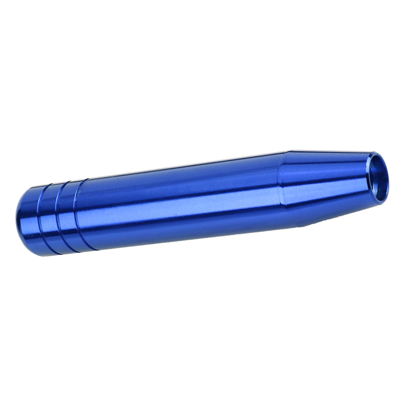 Universal Aluminum Alloy Car Gear Shift Head Handle Shifter Lever 18cm Blue