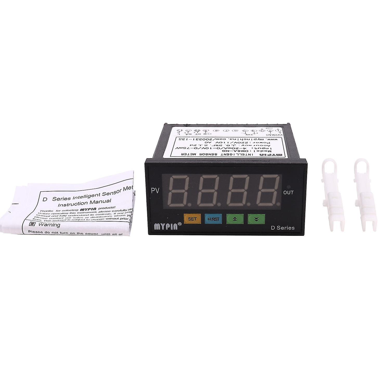 mypin Digital Sensor Meter Multi-Functional Intelligent Led Display 0-75Mv/4-20Ma/0-10V Input