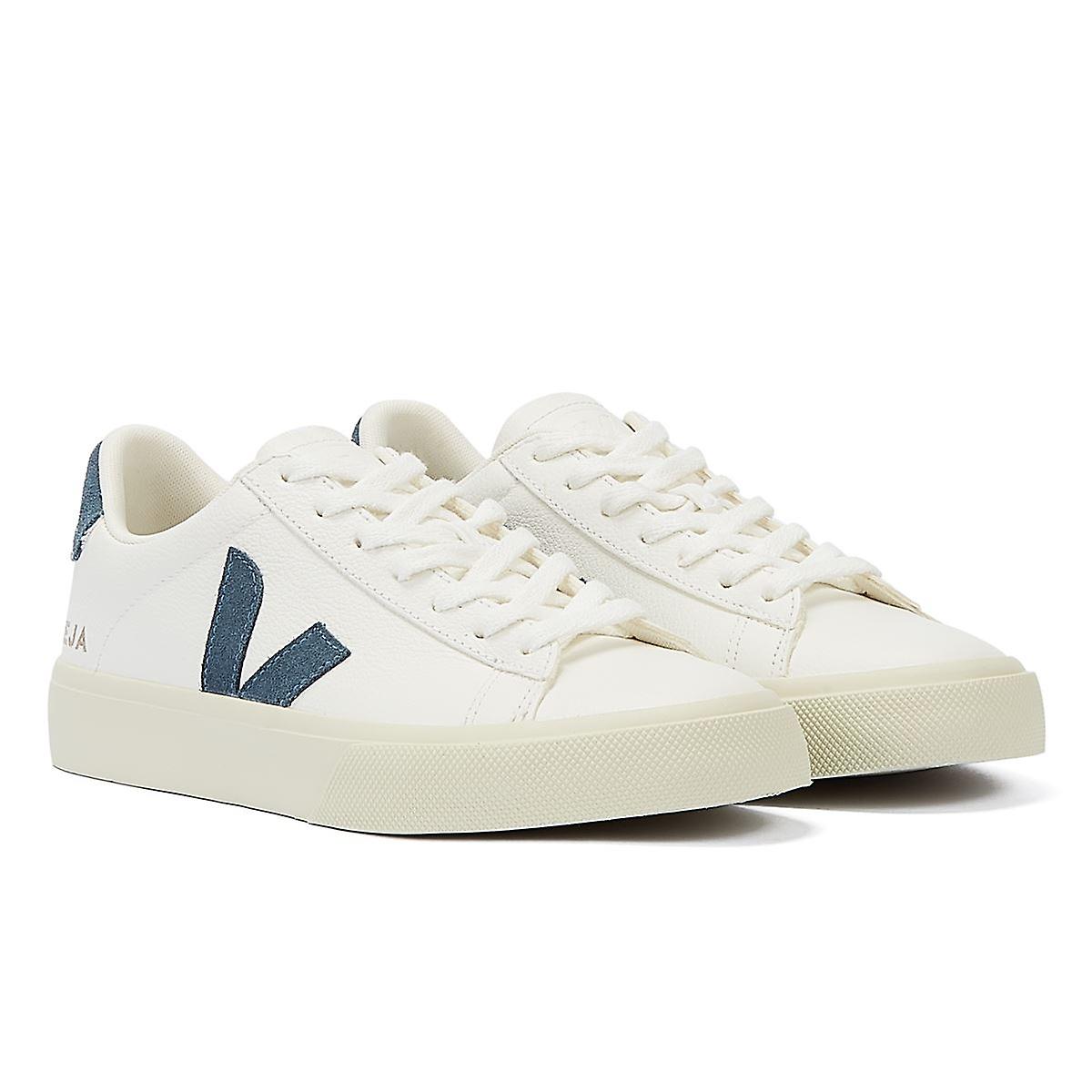 Veja Campo California Men's White/Blue Trainers