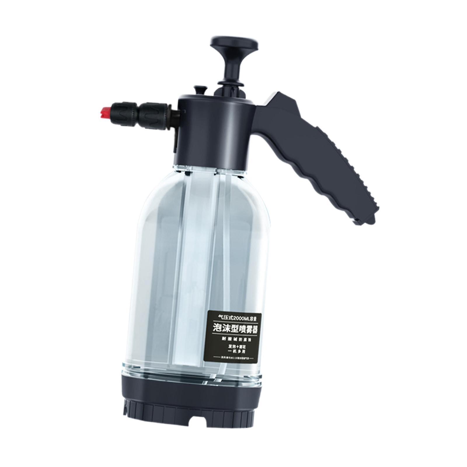 2L Foam Sprayer Manual Foam Sprayer with Scale Hand Pressurized Soap Sprayer