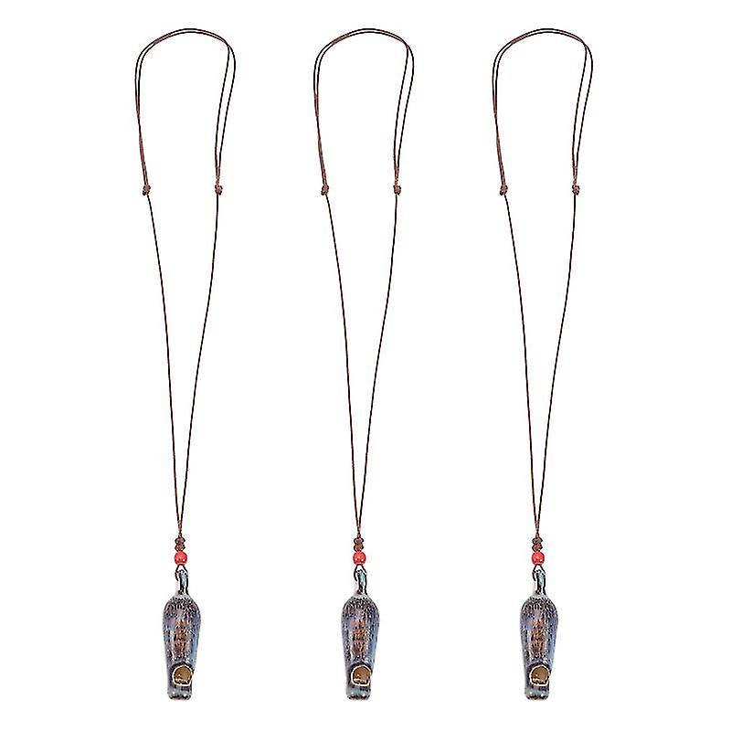 3pcs Carrot-shaped Whistle