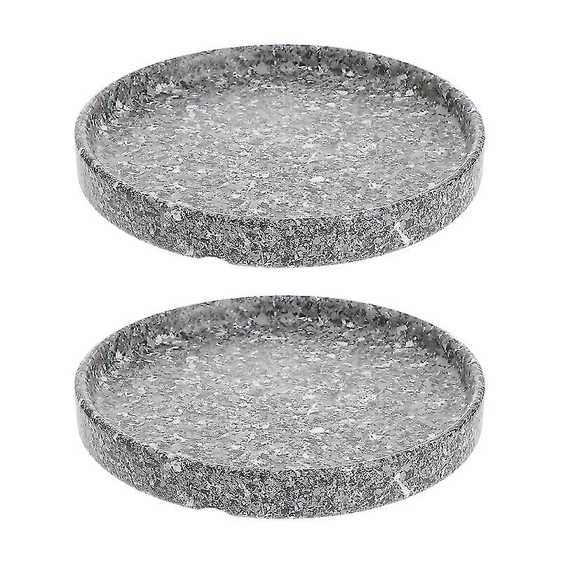 2pcs Flower Pots Base Tray