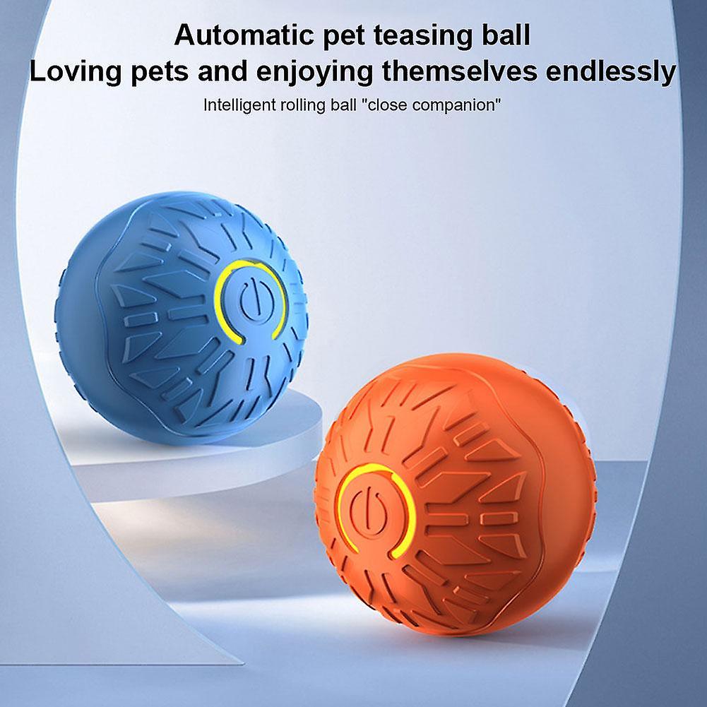 Pet Bouncing Ball Dog Toy Ball Interactive Pet Automatic Moving Ball Glow