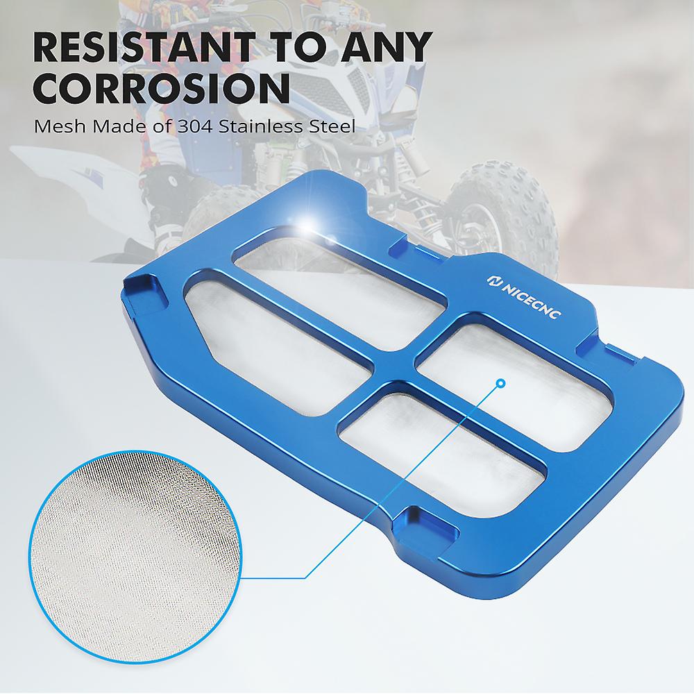 thumbnail image 2 of NICECNC Water Pump Cover Guard For Yamaha Raptor 700 (2006-2024) - Blue Anodized 2 of 5