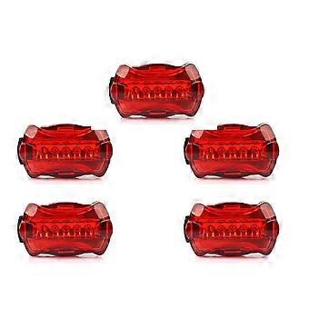 Mountain Bike Road Bike Rear Light Bicycle Rear Light Butterfly 5LED Rear Light Warning