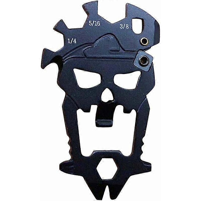 12 in 1 Skull Multifunction Tool Keychain