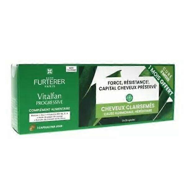 Rene Furterer
Vitalfan 渐进式防脱发胶囊 3 x 30 粒
