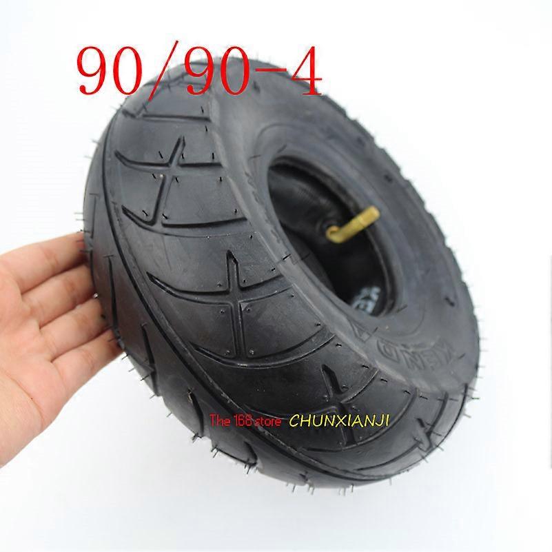 Lightning Shipment 90/90-4 Tyre And Inner Tube (10inch) On-road Tyres For Many Scooter Gas/electric Scooter Motorcycle