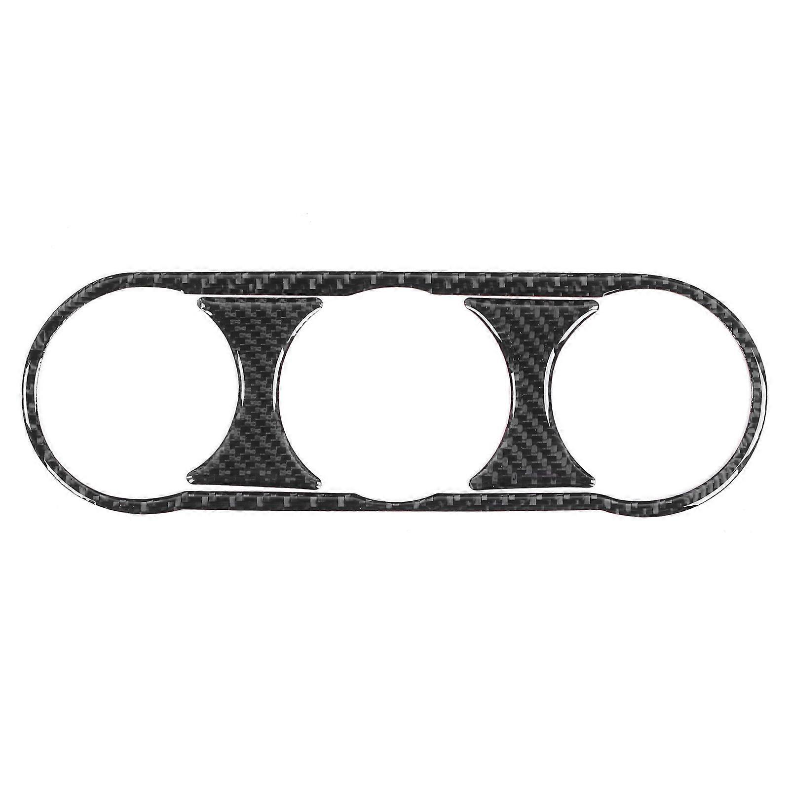 3 قطع AC لوحة التحكم غطاء تكييف الهواء تقليم ألياف الكربون ملصق يصلح لمازدا MX?5/Roadster ND 16?20