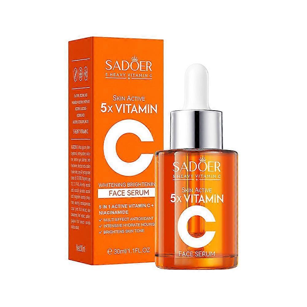 مصل فيتامين سي المتقدم مصل قوي مضاد للشيخوخة يعزز الكولاجين للوجه ليلا ونهارا