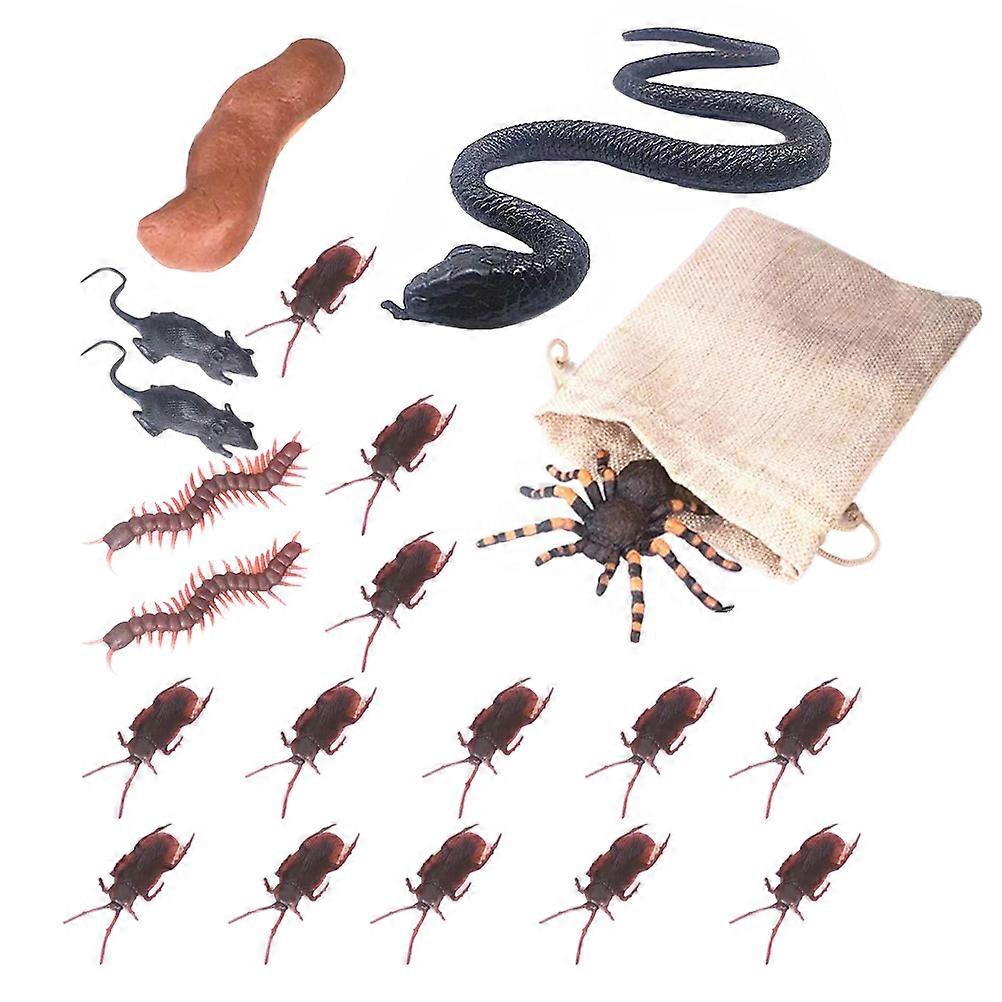 1 Sett Realistisk Prank Props Halloween Prank Prop Decors Scary Prank Leker