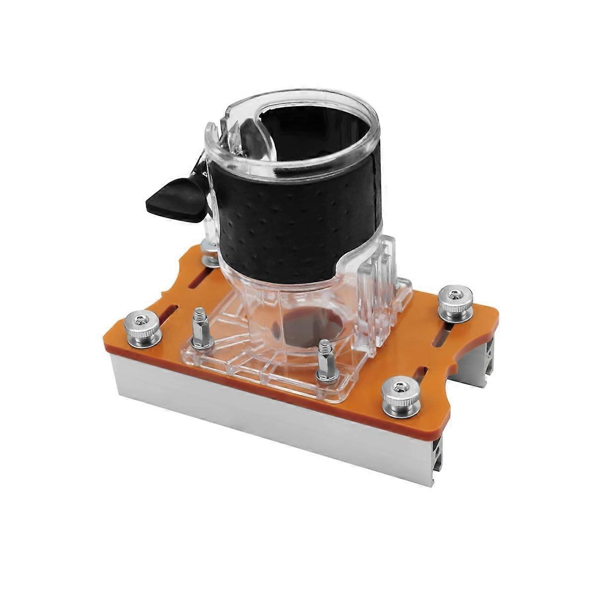 For Trimming Machine 2-in-1 Slotted Bracket Invisible Fasteners Wardrobe Cupboard Panel Punch Locator Aluminum