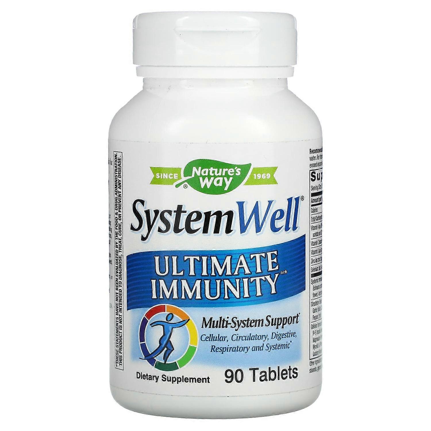 Nature's Way, System Well, Ultimate Immunity, 90 Tablets