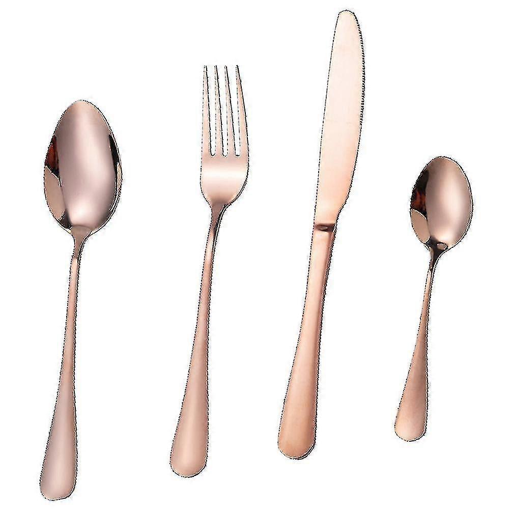 Kids Silverware Set,reusable Child Cutlery Flatware Includes Fork Knife Table Spoons For Eating(style 3)