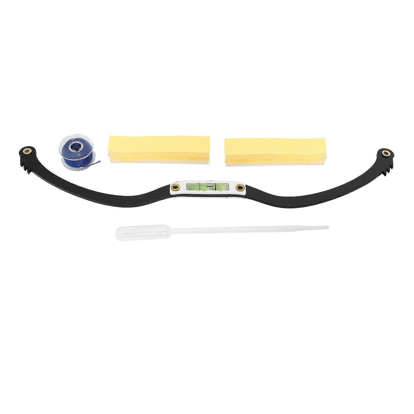 Microblading Eyebrow Ruler, Permanent Makeup Eyebrow Line Ruler With Mapping String For Brow Micros