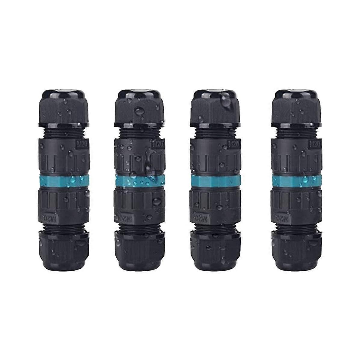 Cable Joint Waterproof Grounding Cable Connection Sleeve 3-Core Cable Connection Suitable for 5-9mm