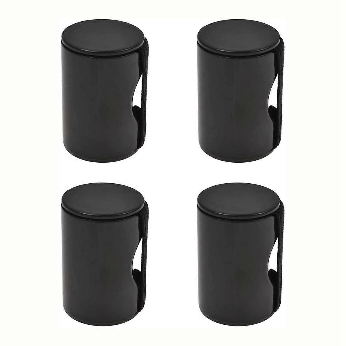 4Pcs Rhythm Shaker Finger Sand Shakers Instruments Playing Accompaniment for Guitar Ukulele Mandoli