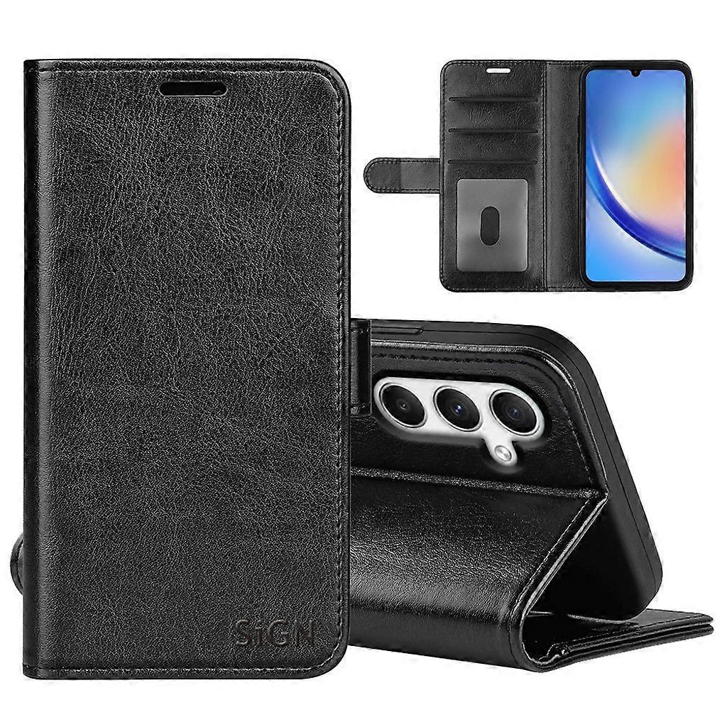 Funda tipo billetera para Samsung Galaxy A35 - Negro