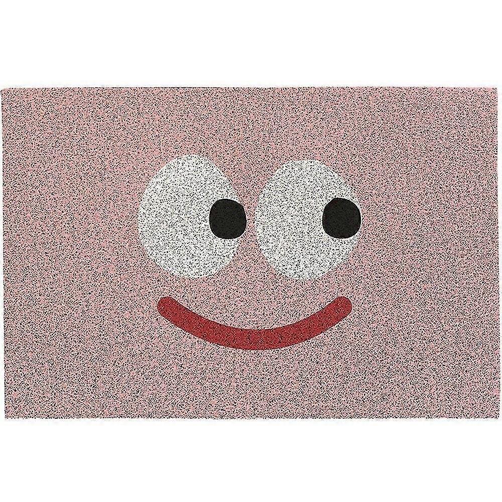 Smile Front Door Carpet Outdoor Carpet Welcome Doormat Entrance Hallway Carpet Carpet Rectangular Printed Non-slip Pvc Carpet