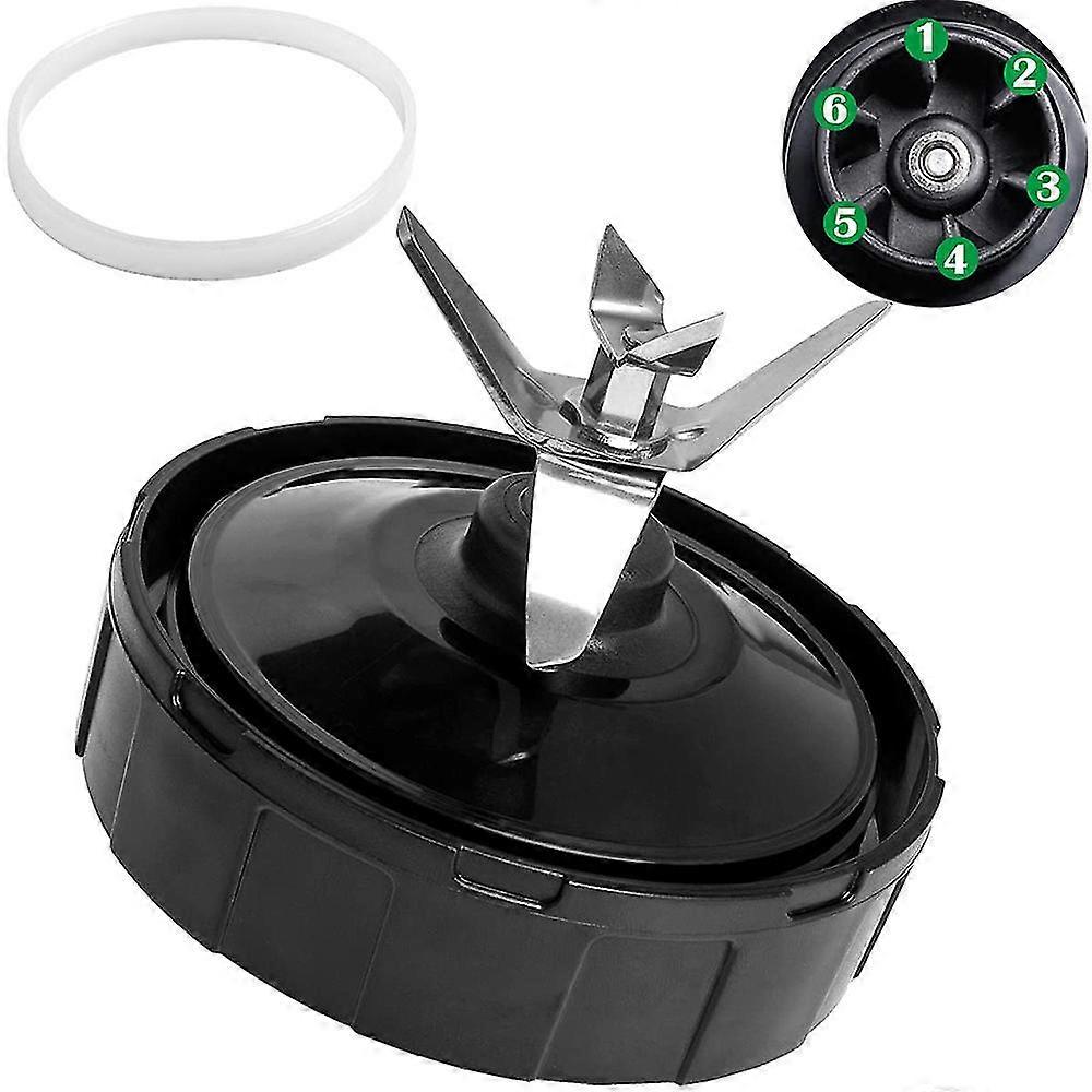 Ninja Mixer Ersatzteile 6/7 Flossen Ninja Mixer Blade, kompatibel mit Nurti Ninja Mixer