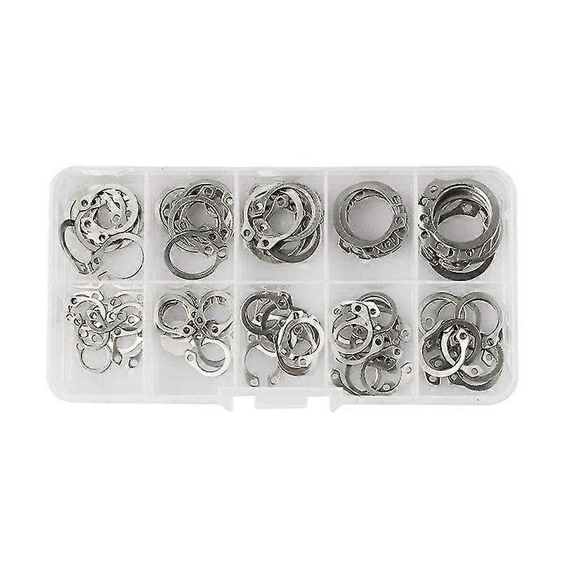 Stainless Steel External Circlip Retaining Ring Assortment